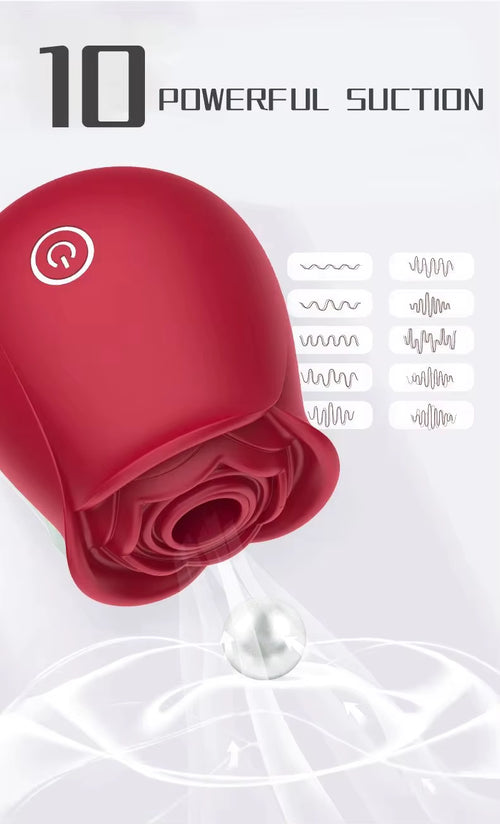Rose Suction Vibrator