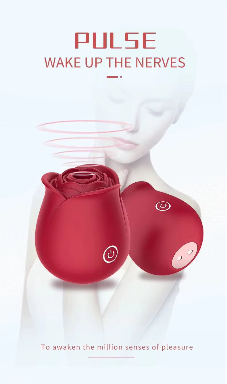 Rose Suction Vibrator