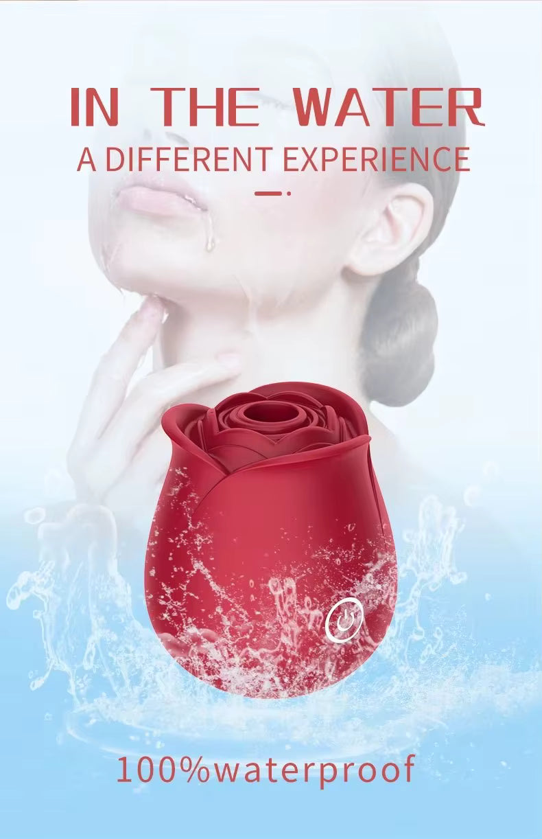 Rose Suction Vibrator